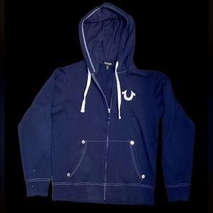 True Religion zip up hoodie